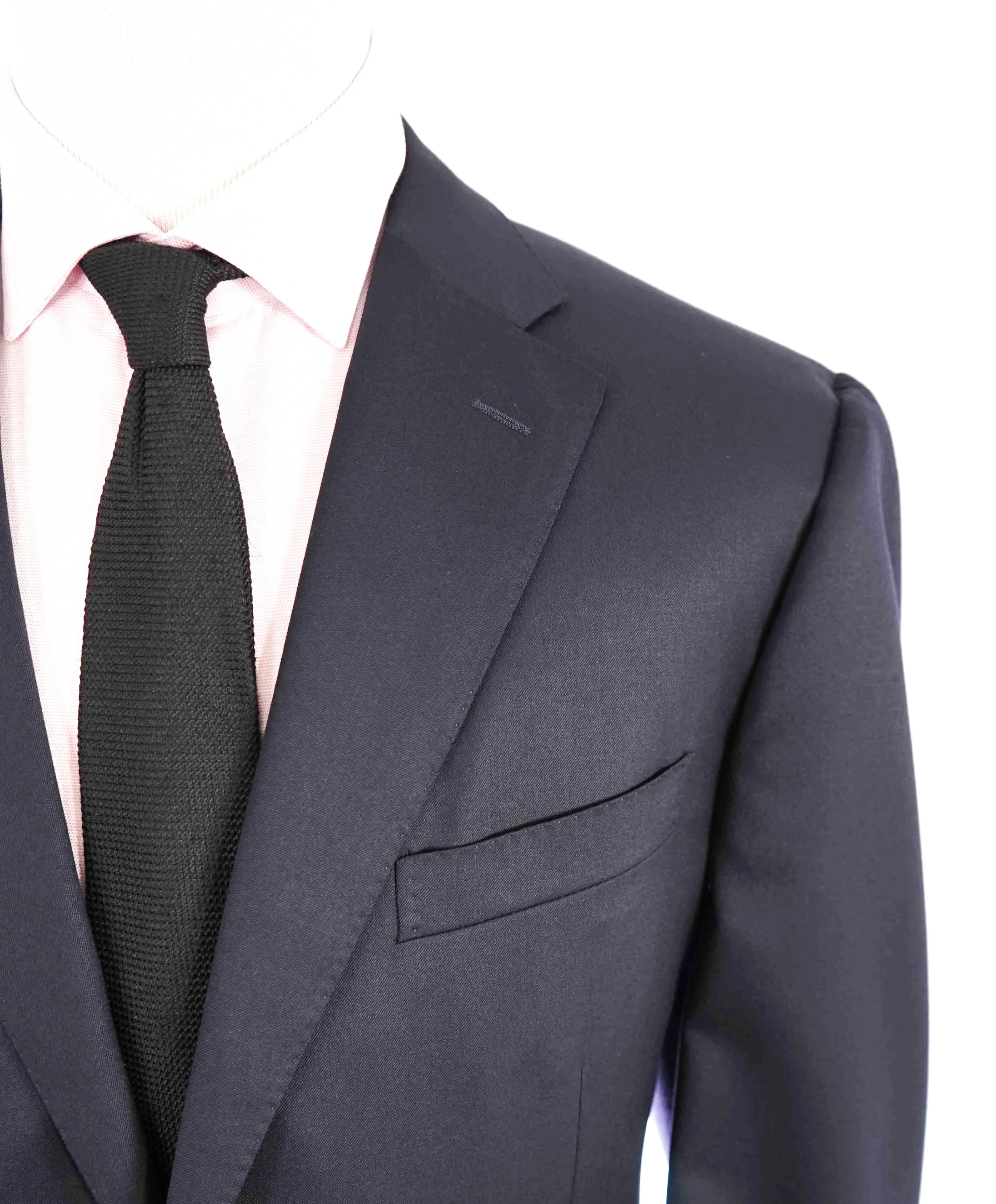 $1,595 CORNELIANI - CLOSET STAPLE  *17,75 MICRONS* Navy Blue Blazer - 46R