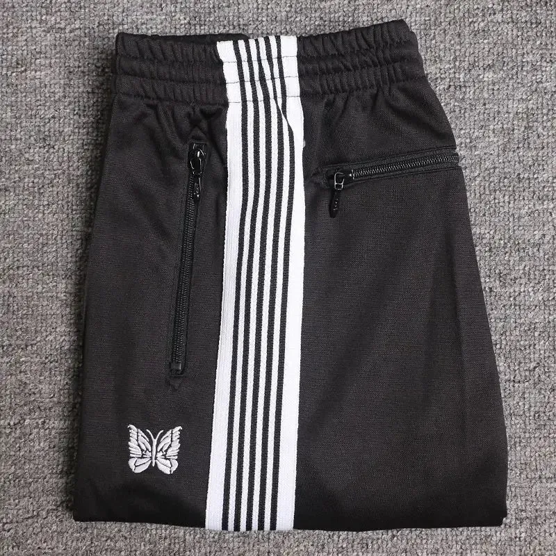 23SS Unisex Elastic Waist Wide Leg Pants