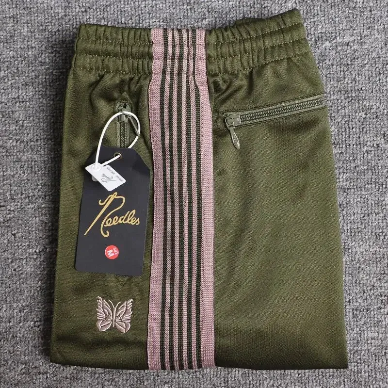 23SS Unisex Elastic Waist Wide Leg Pants