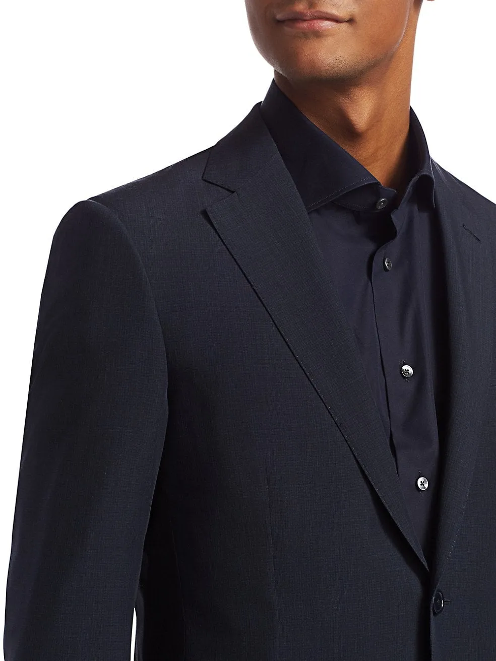$3,290 ERMENEGILDO ZEGNA -“LEGGERISSIMO" Premium SILK Check Blazer - 42R