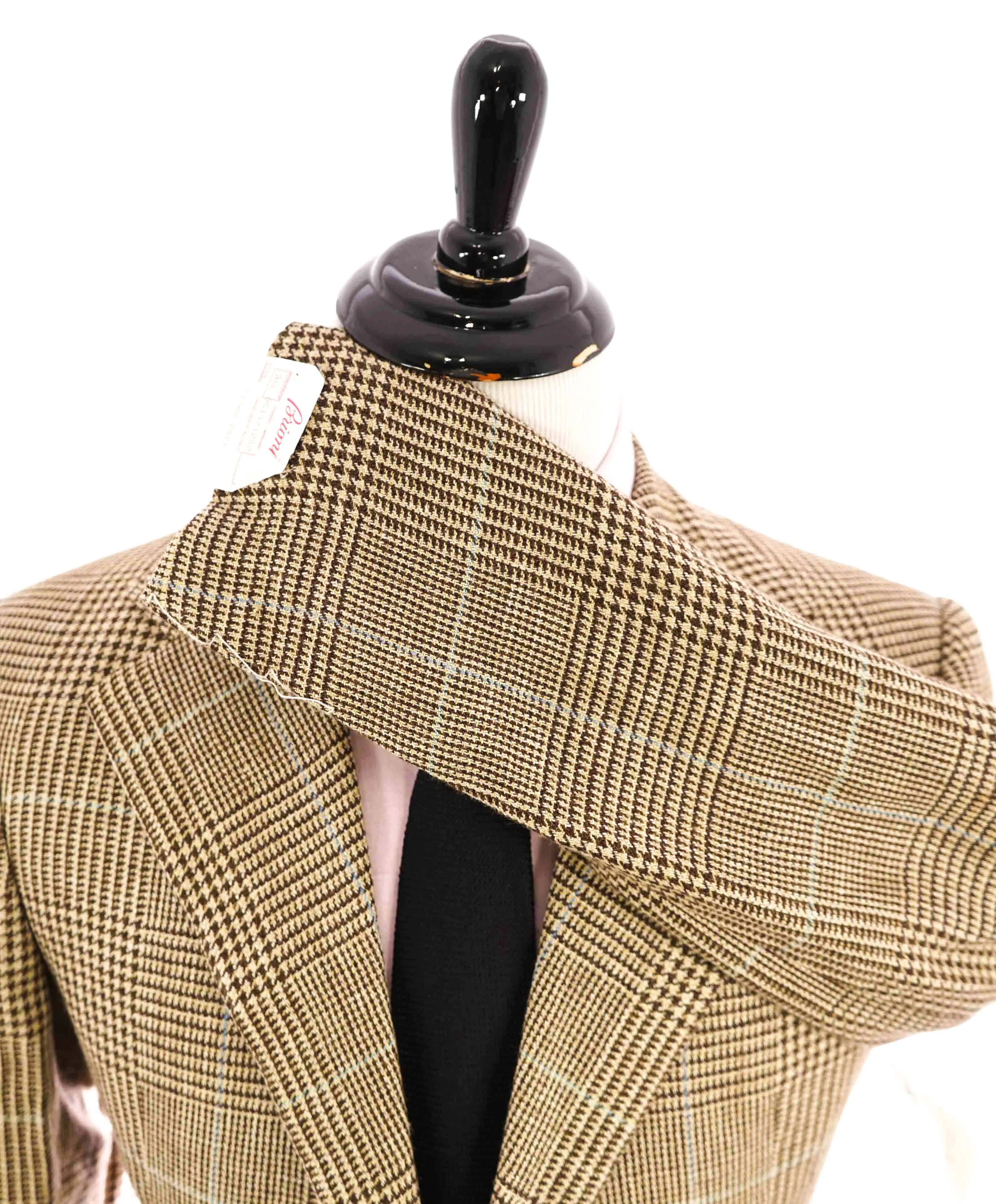 $5,495 BRIONI -"PARLAMENTO"  BROWN/BLUE Light Wool Blazer Italy - 36L NWD
