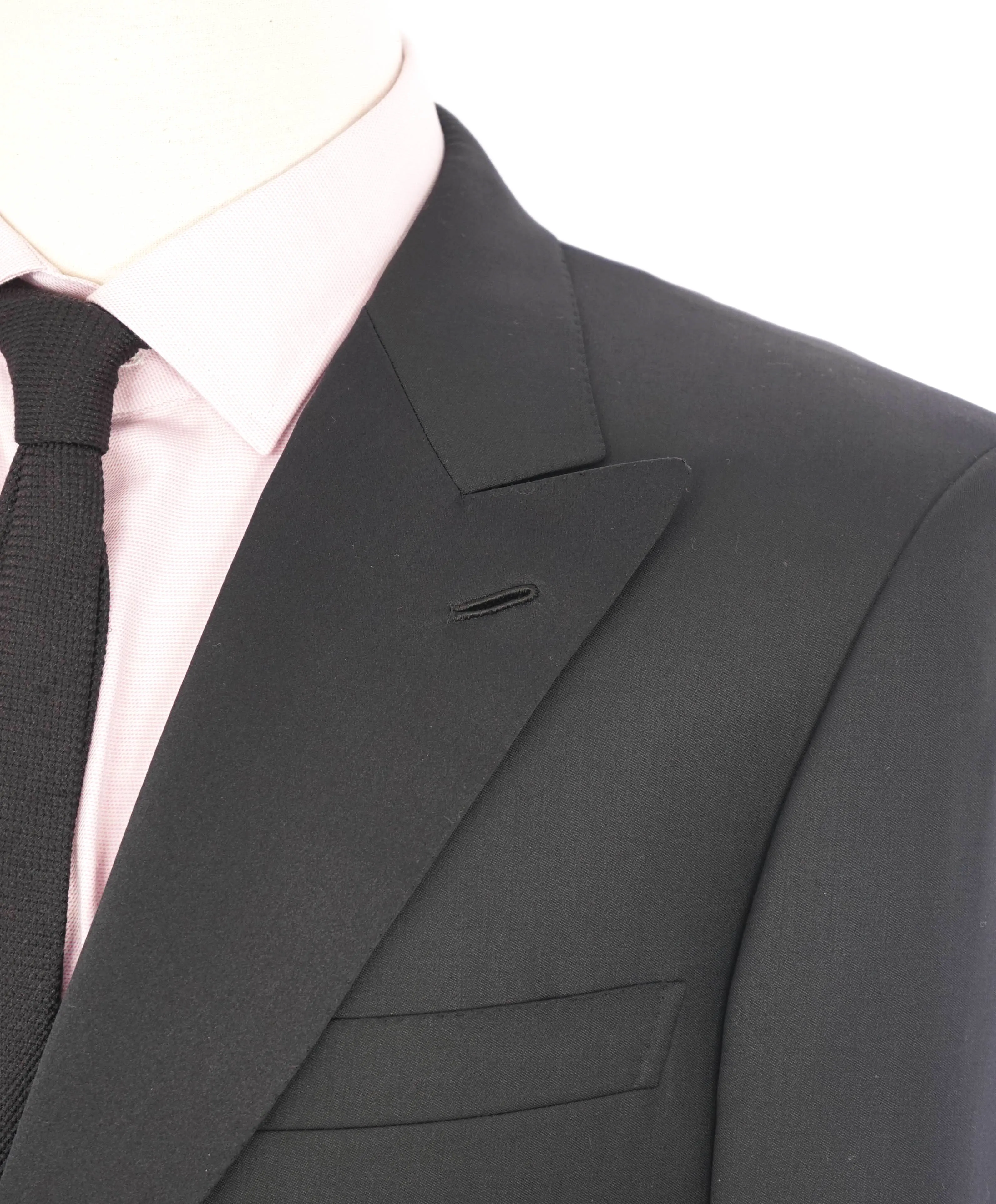$5,995 BRIONI - *CELEB FAV* Hand Made In ITALY Black Peak Tuxedo Dinner JACKET - 42R
