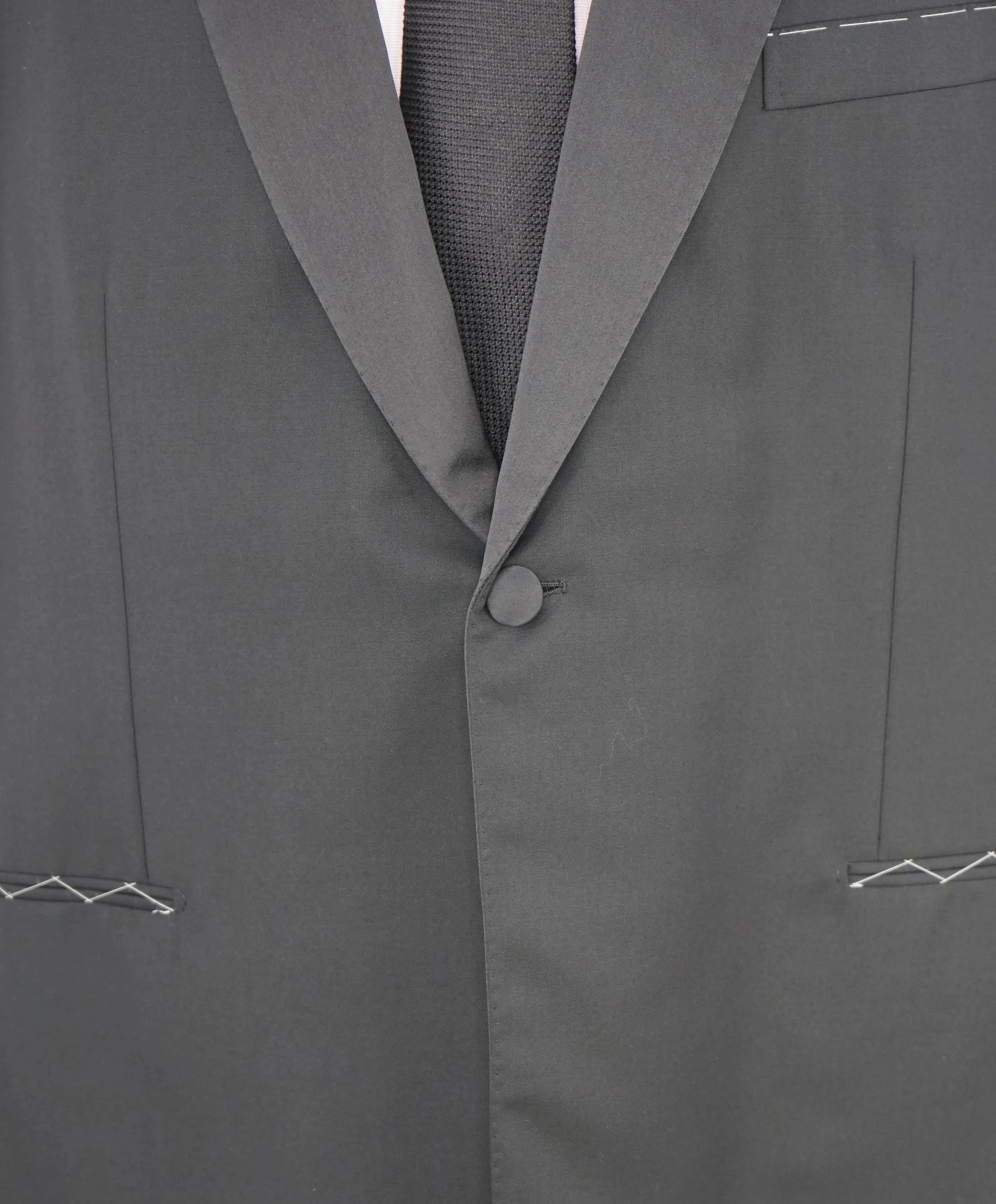 $5,995 BRIONI - *CELEB FAV* Hand Made In ITALY Black Peak Tuxedo Dinner JACKET - 48L