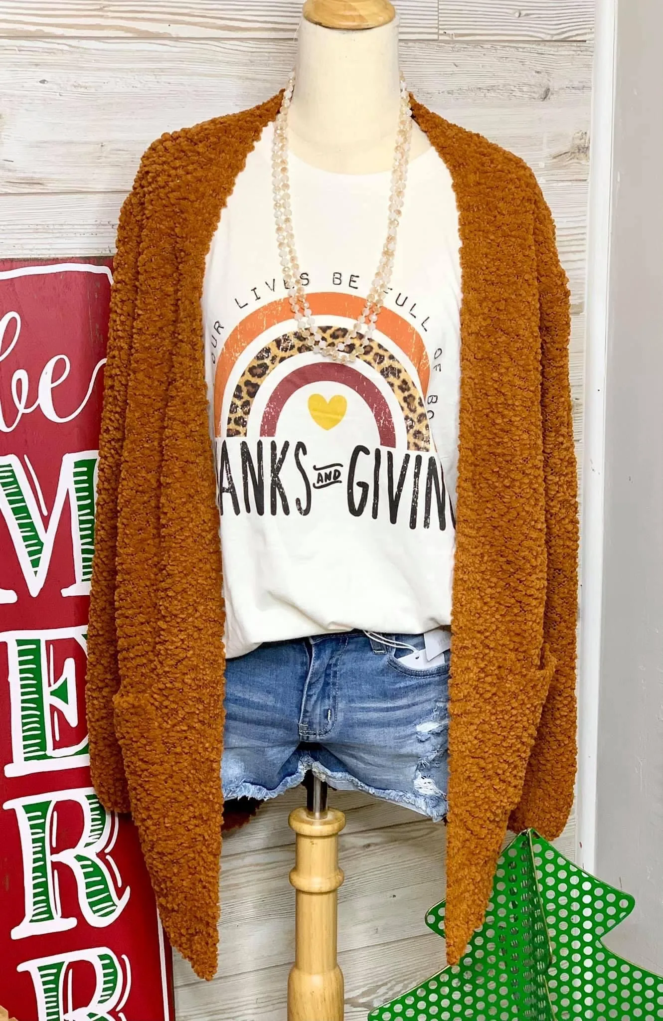 Almond Popcorn Sweater
