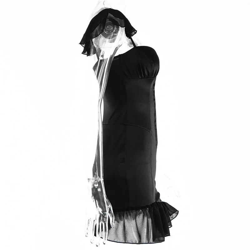 Angel Heart Black Mini Dress