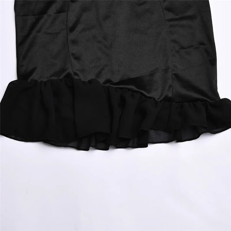 Angel Heart Black Mini Dress