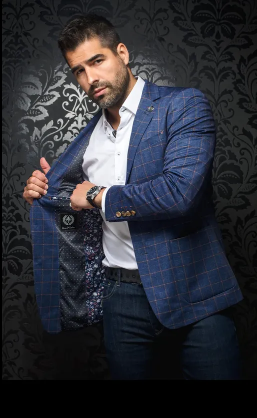 Au Noir Blazer/Suit | BRODY, Indigo