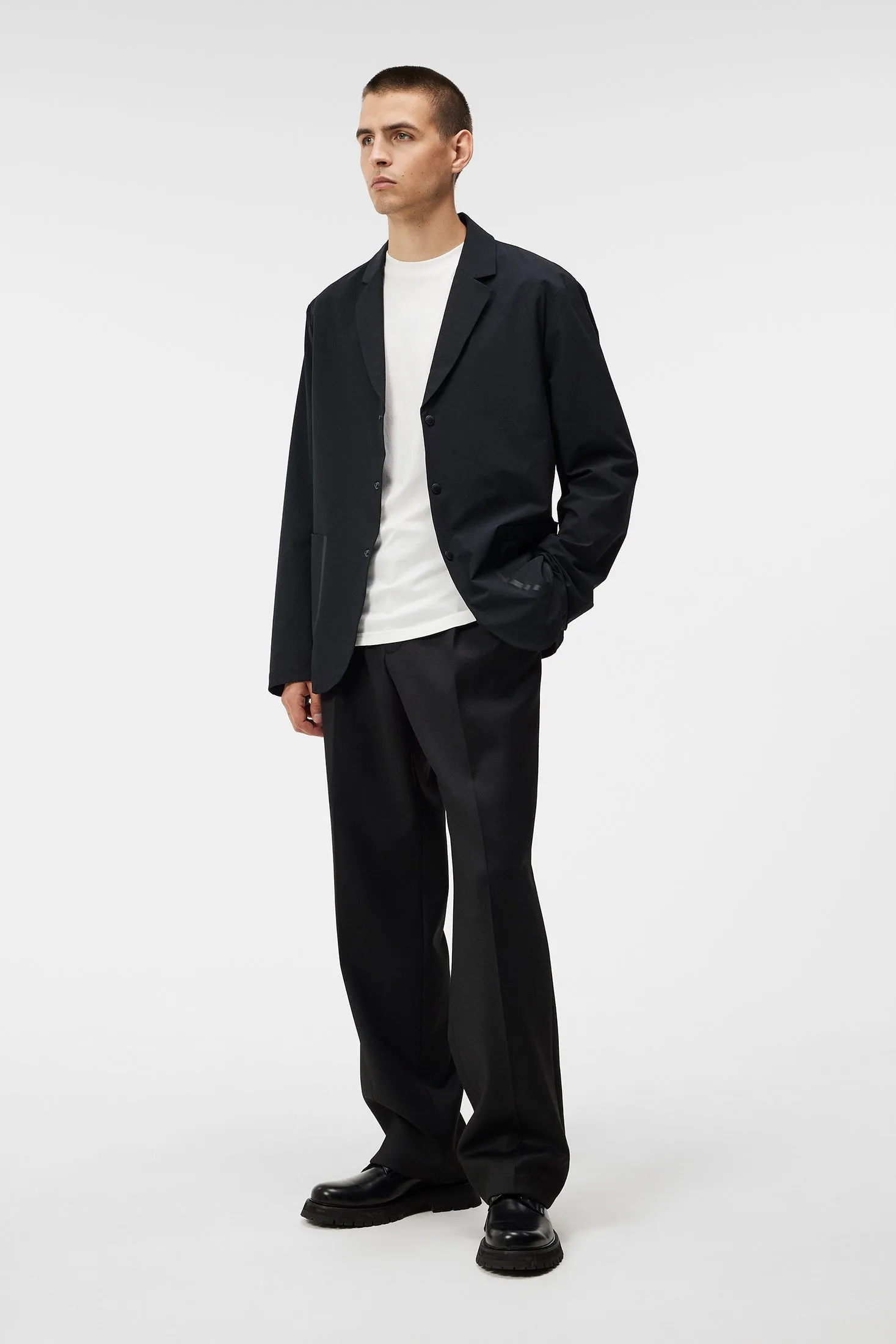 Barry Packable Blazer / Black