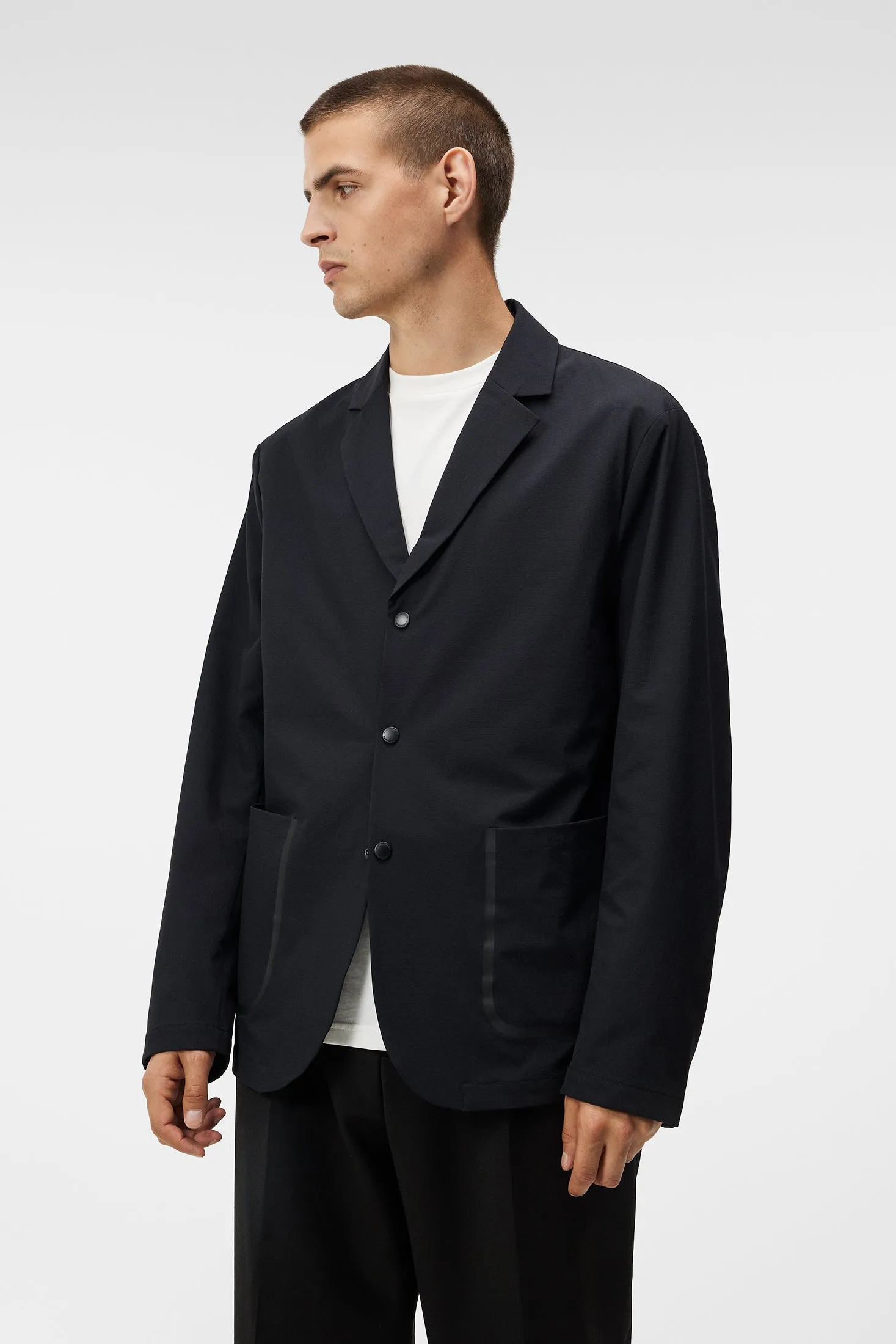Barry Packable Blazer / Black