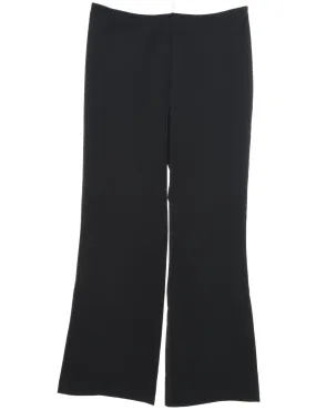 Black Casual Trousers - W32 L30