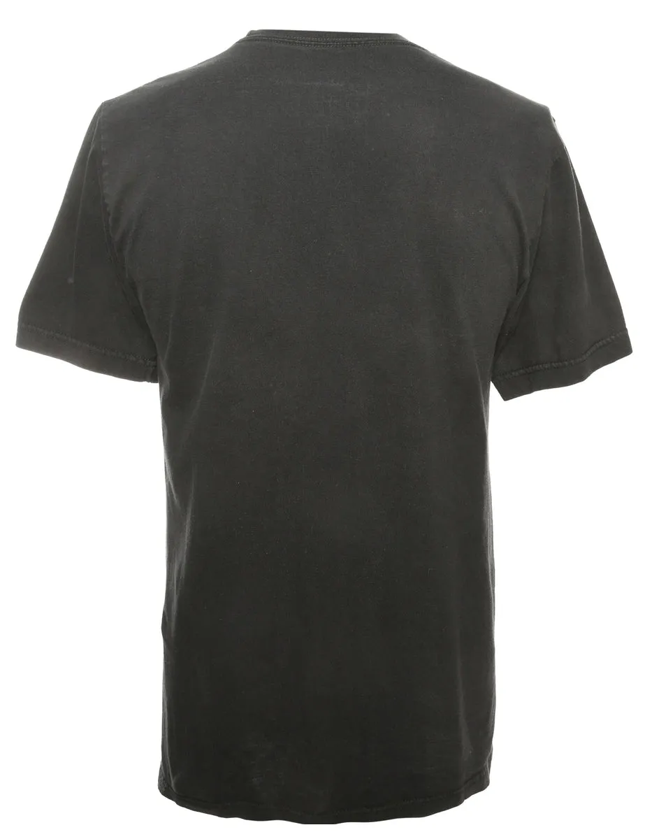 Black Nike Printed T-shirt - S