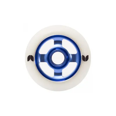 Blazer Pro Scooter Wheel Stormer 4 Spoke Aluminium White/Blue 100 MM