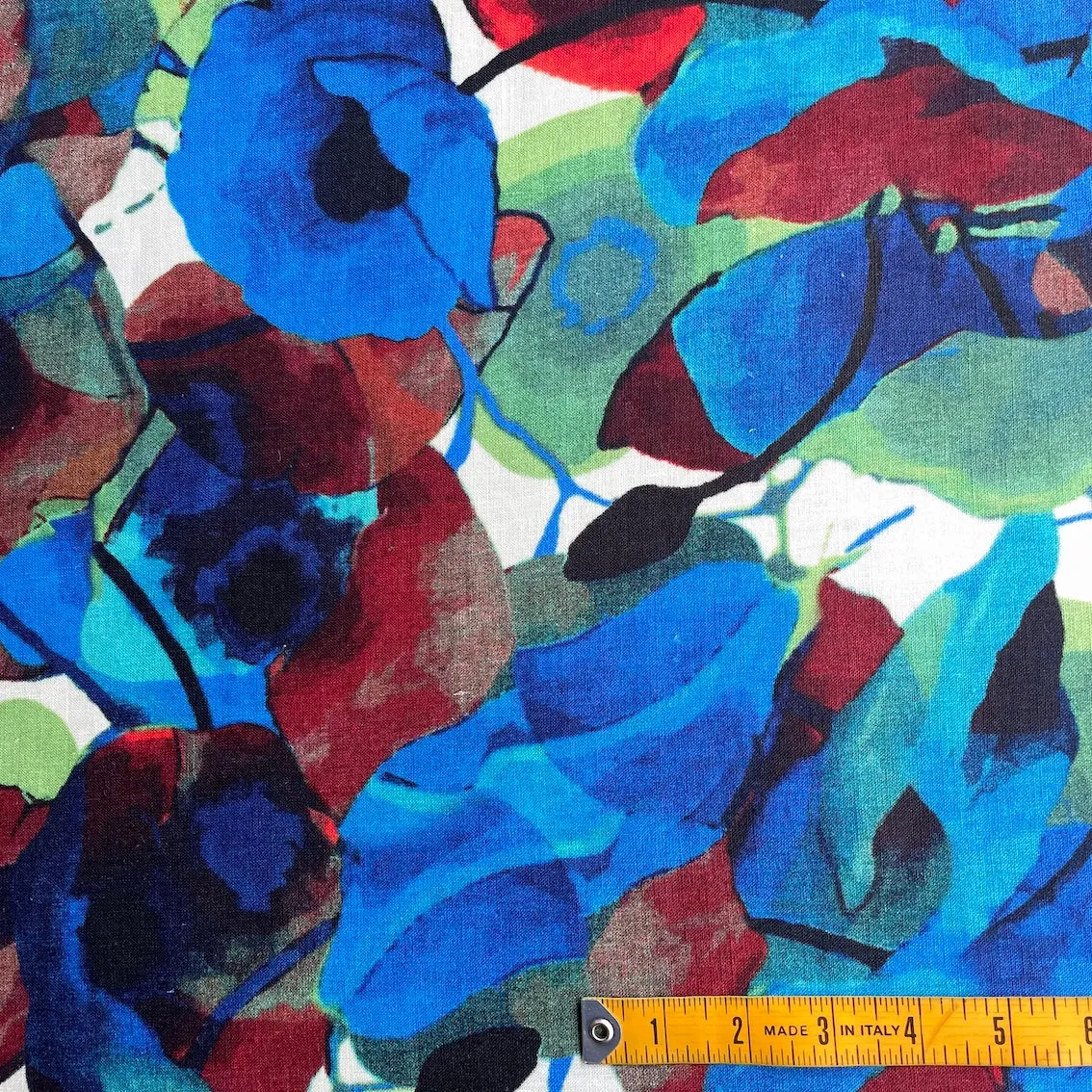 Blue Season Printed Linen