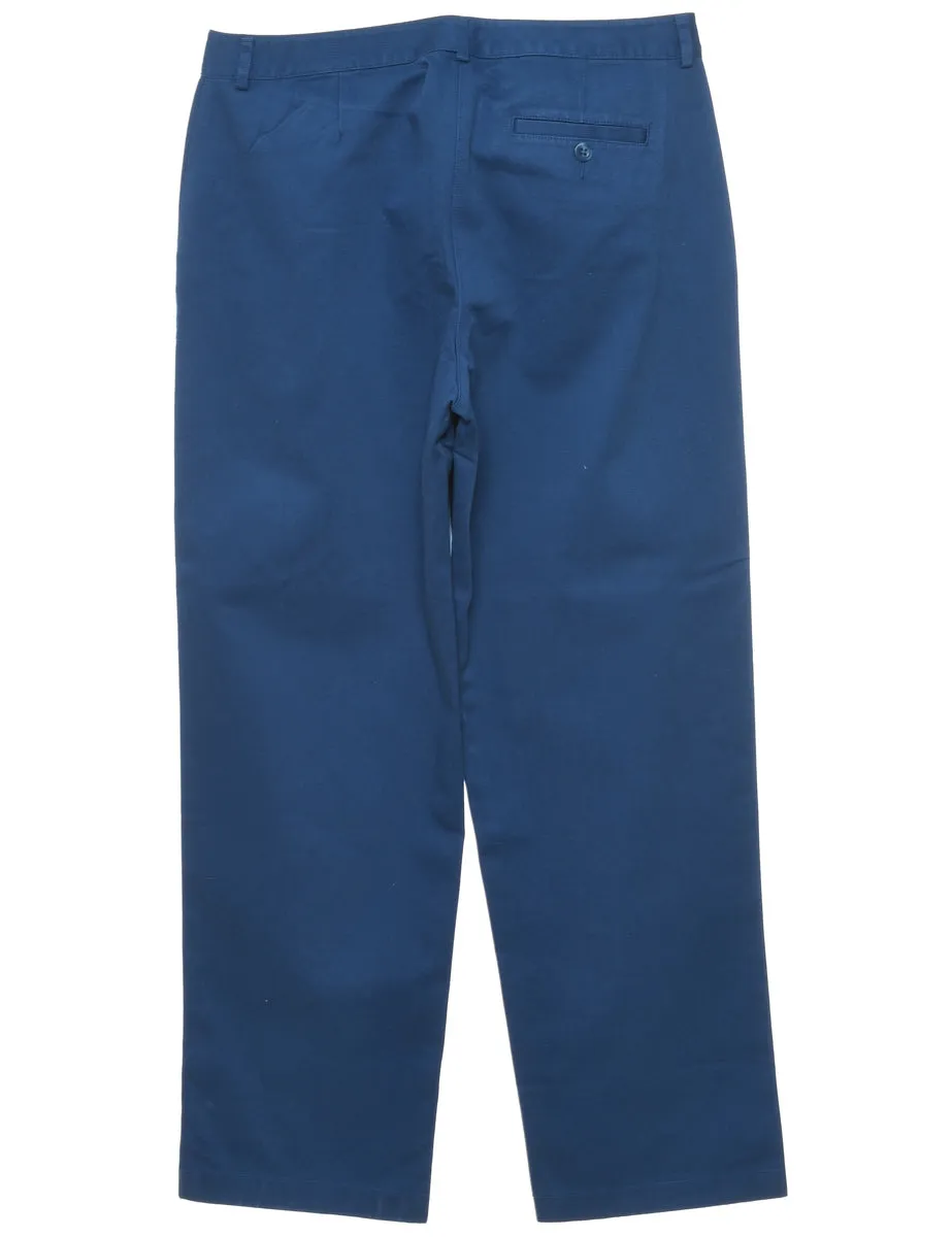 Blue Trousers - W32 L30