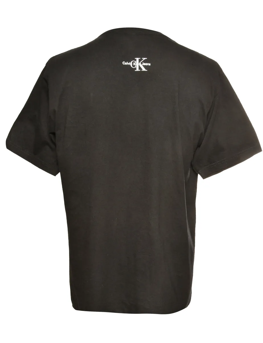 Bootleg Calvin Klein Printed T-shirt - L