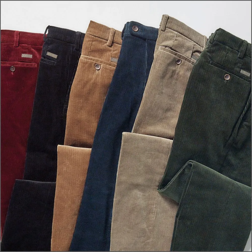 Brook Taverner Ellroy Ginger Cord Trousers--