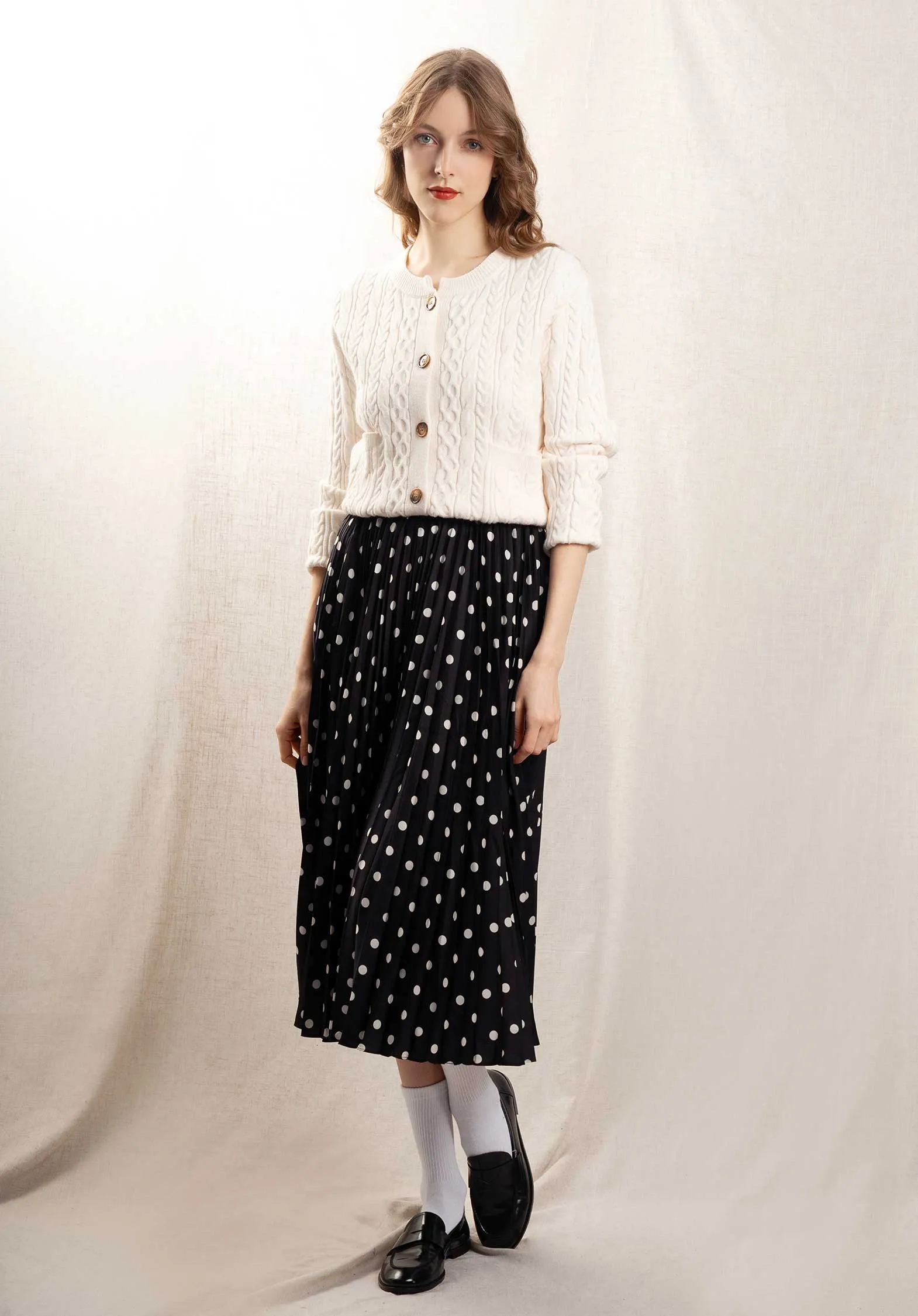 Cardigan 97537 Sonia Ecru