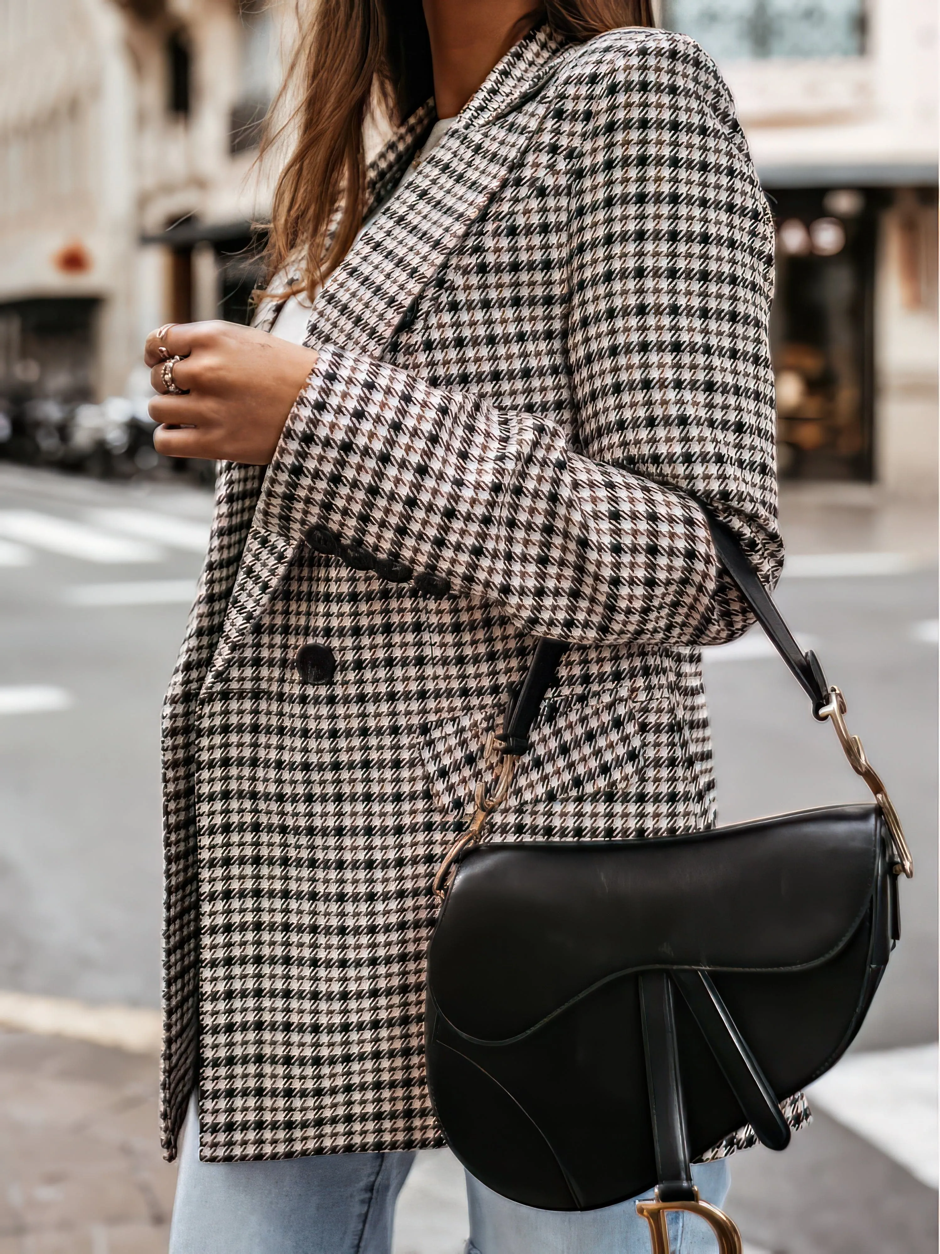 Casual Glen Plaid Blazer