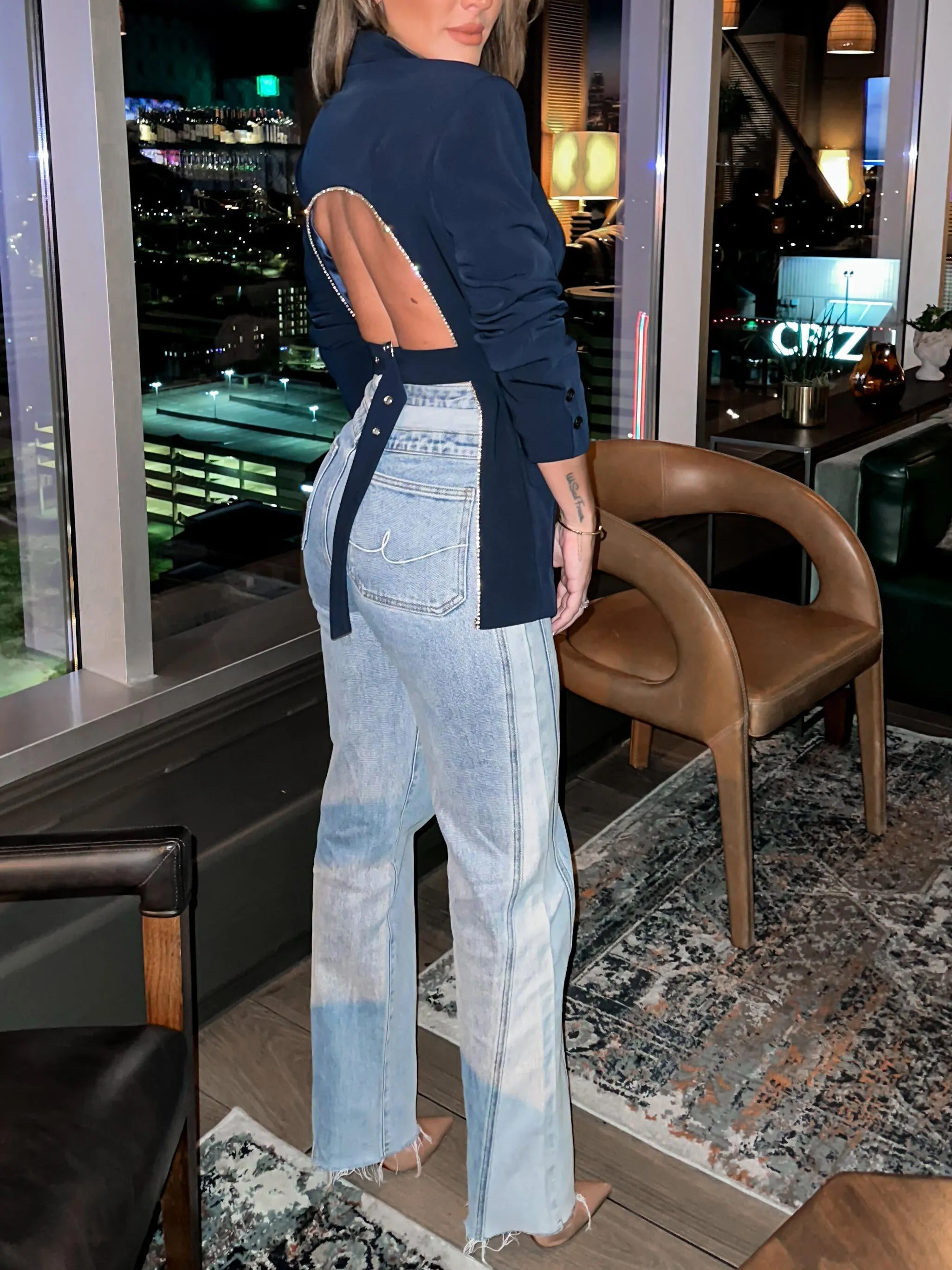 Celeste Backless Blazer