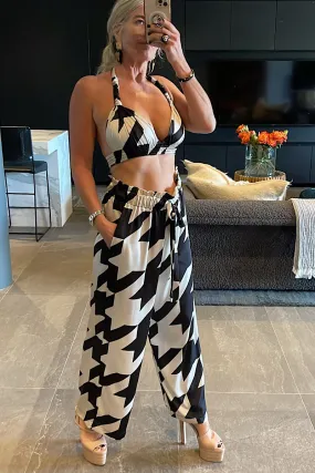 Checkerboard Bahamas Pants