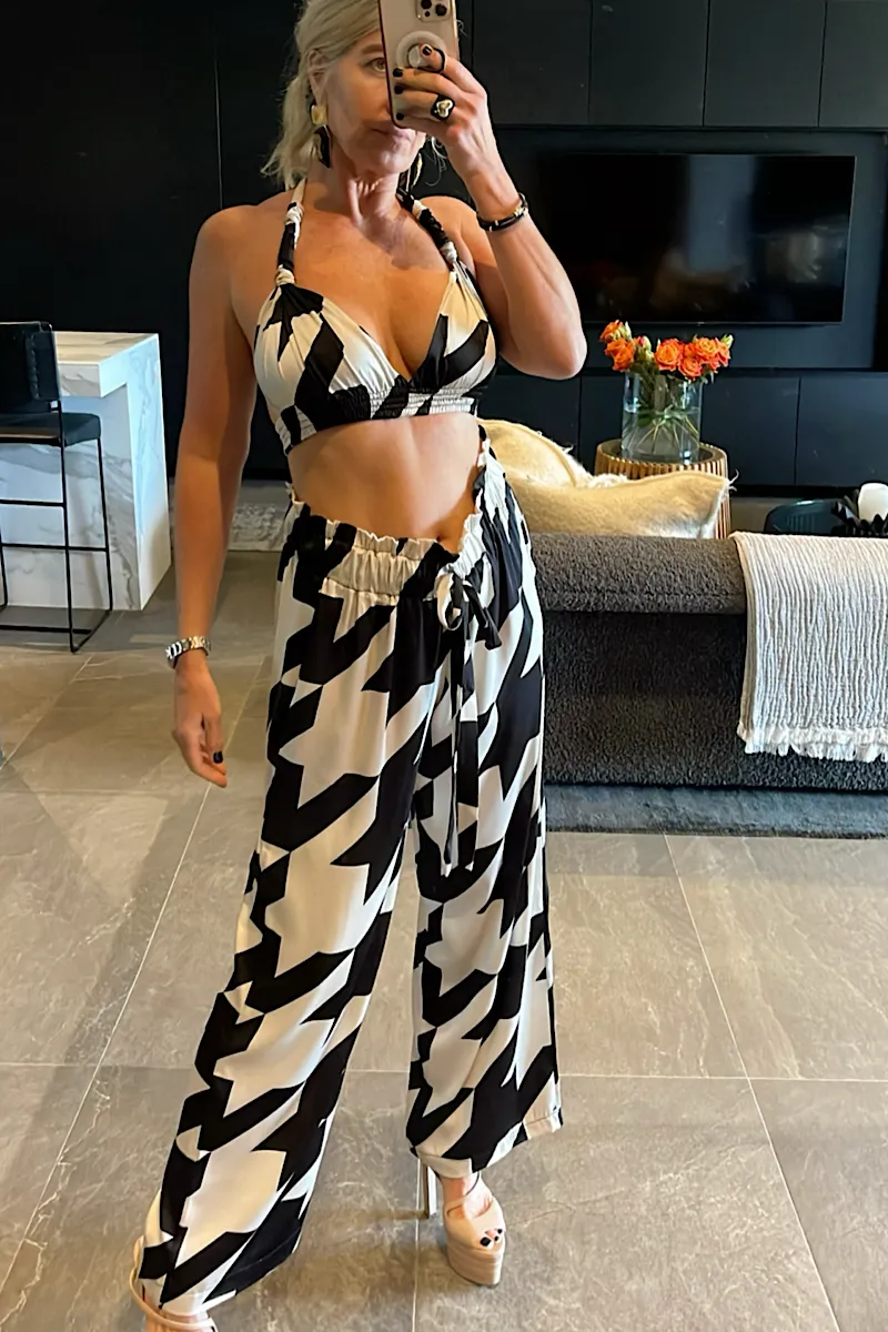 Checkerboard Bahamas Pants