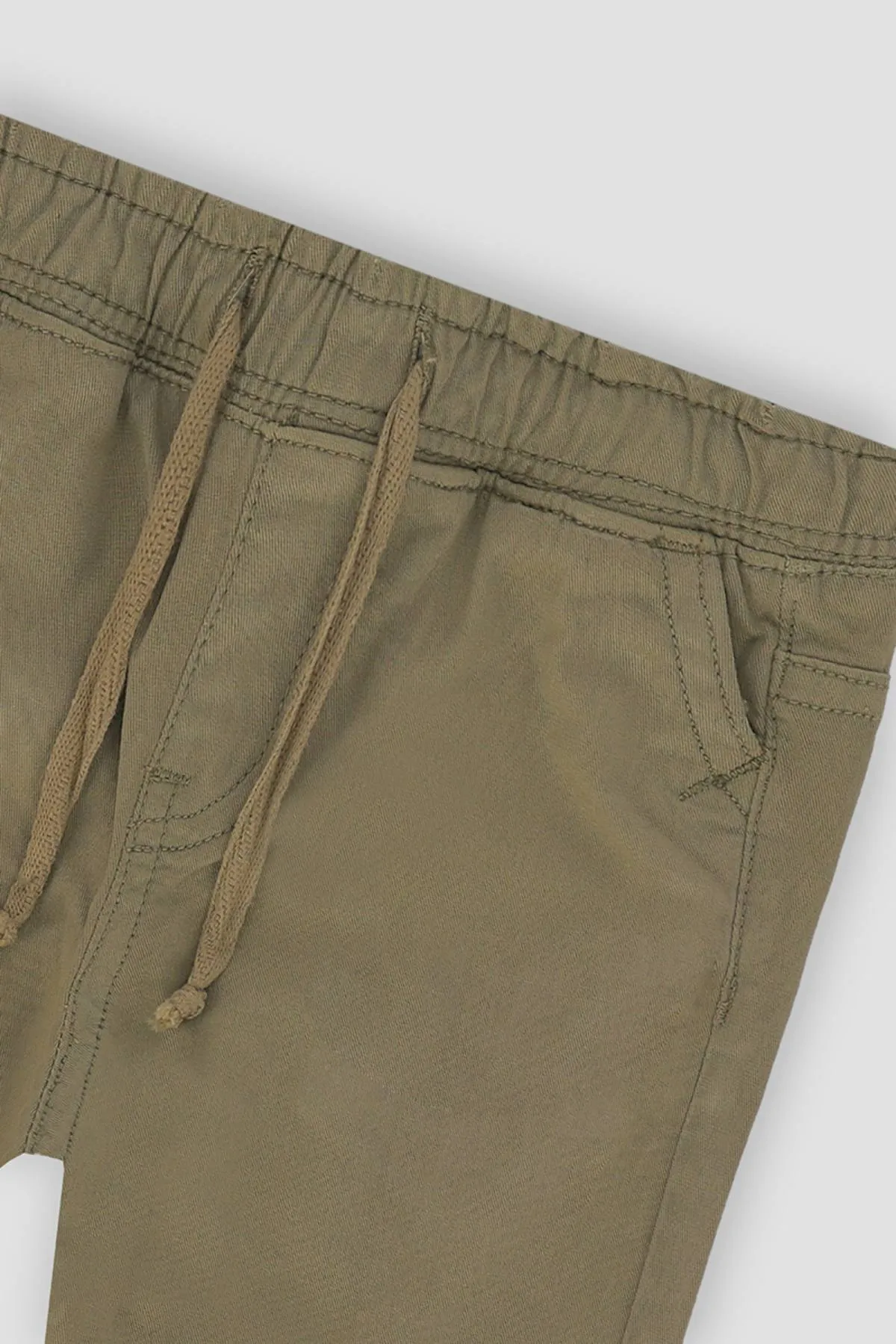 Chino Jogger Pant For Baby Boy - Khaki
