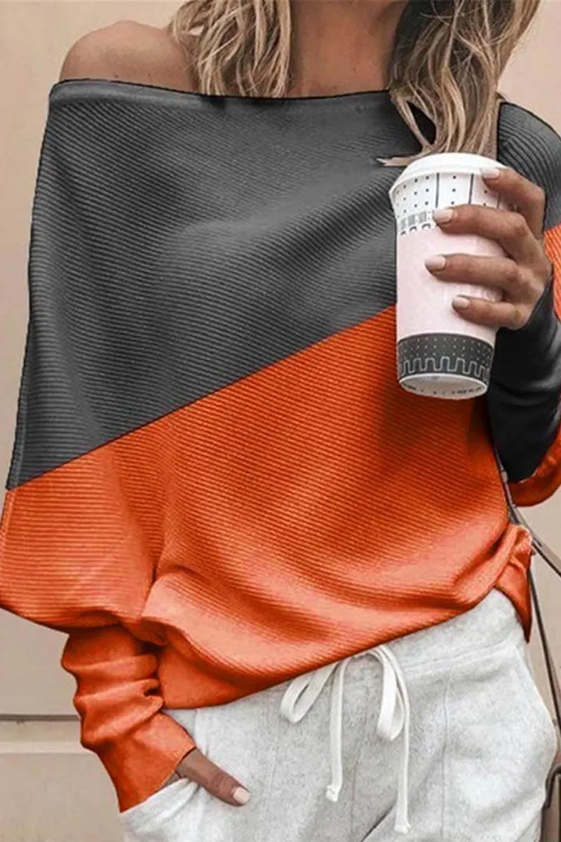 Dunnmall Casual Comfy Off Shoulder Top