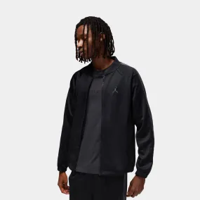 Essentials Zip Up Track Mens Jacket (Black/Anthracite)