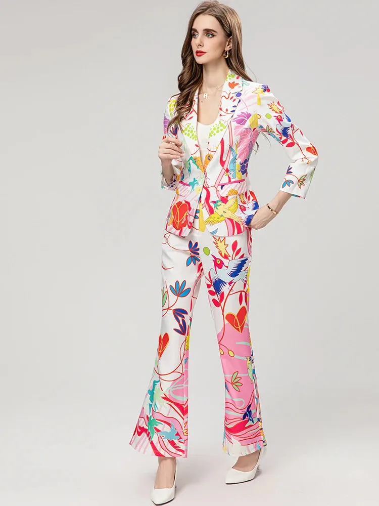 Fashionable Commuter Two-Piece Suits