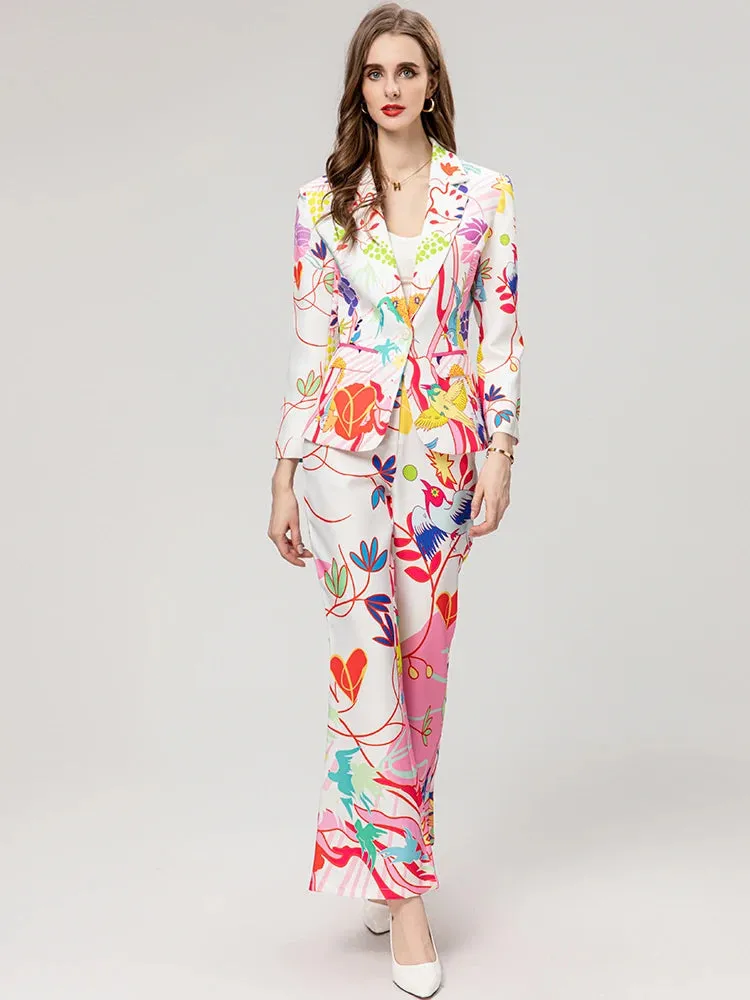 Fashionable Commuter Two-Piece Suits
