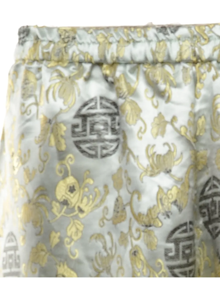 Floral Trousers - W30