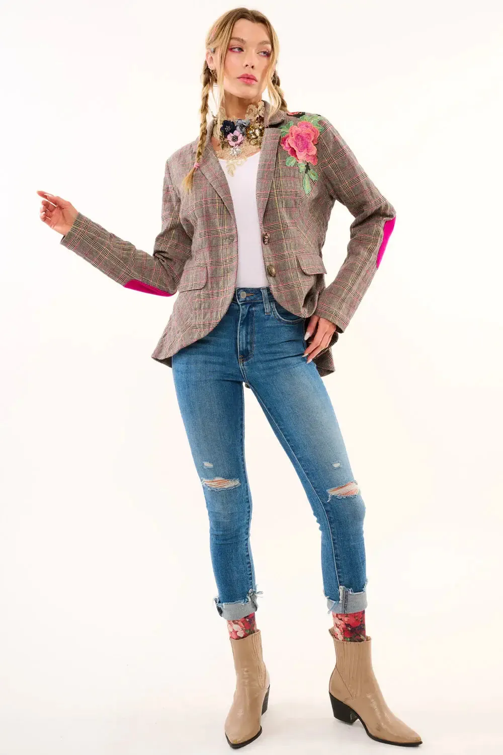 Gabriella Smoky Ash Blazer