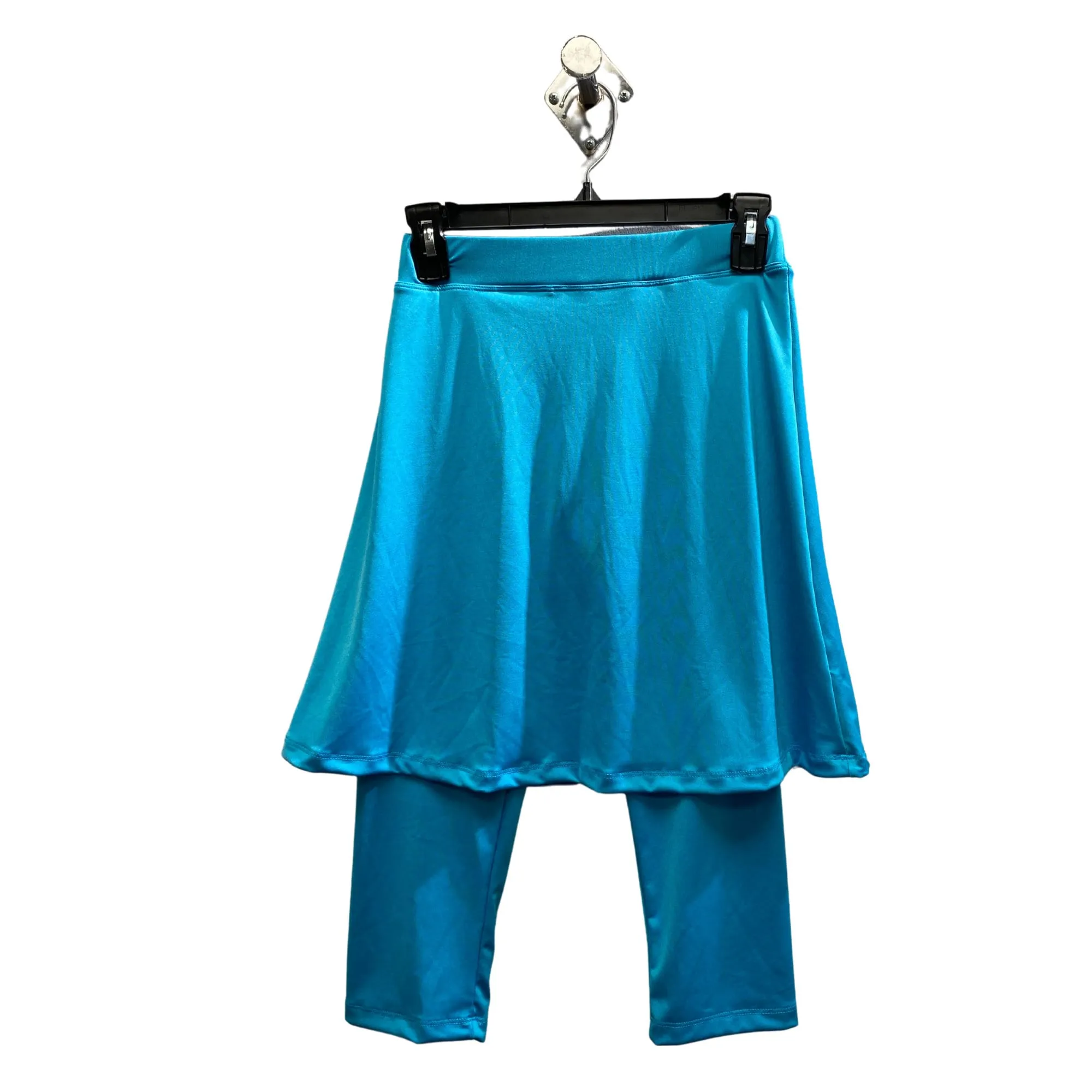 Girls Swim Leggings w Attached Skirt, Mini Flared Skirt with Leggings, Quick Drying Leggings, 2-in-1 skirt leggings, Swim Skirt, Swimwear