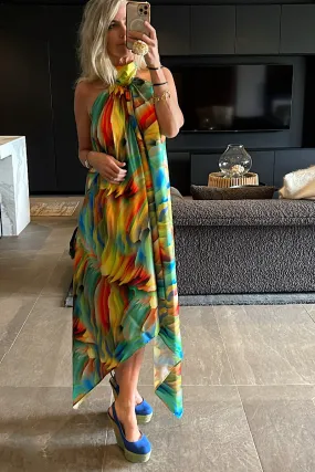 Green Summer Bahamas Dress