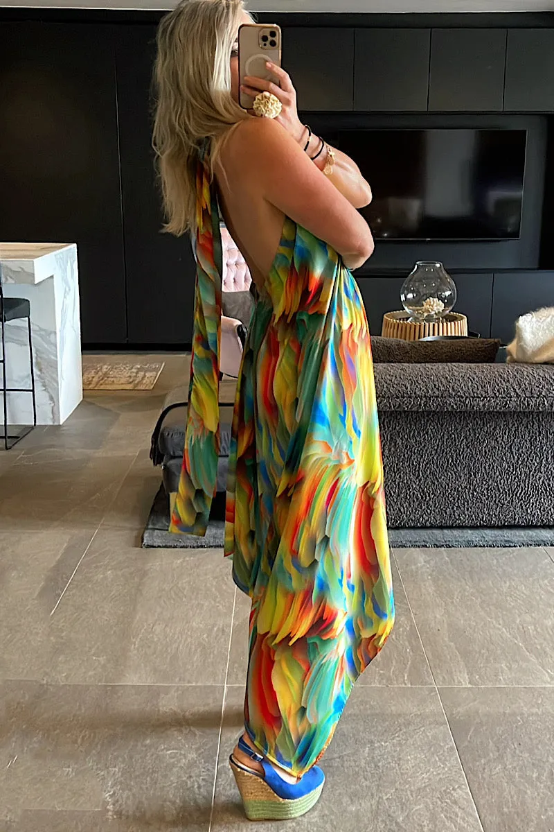 Green Summer Bahamas Dress