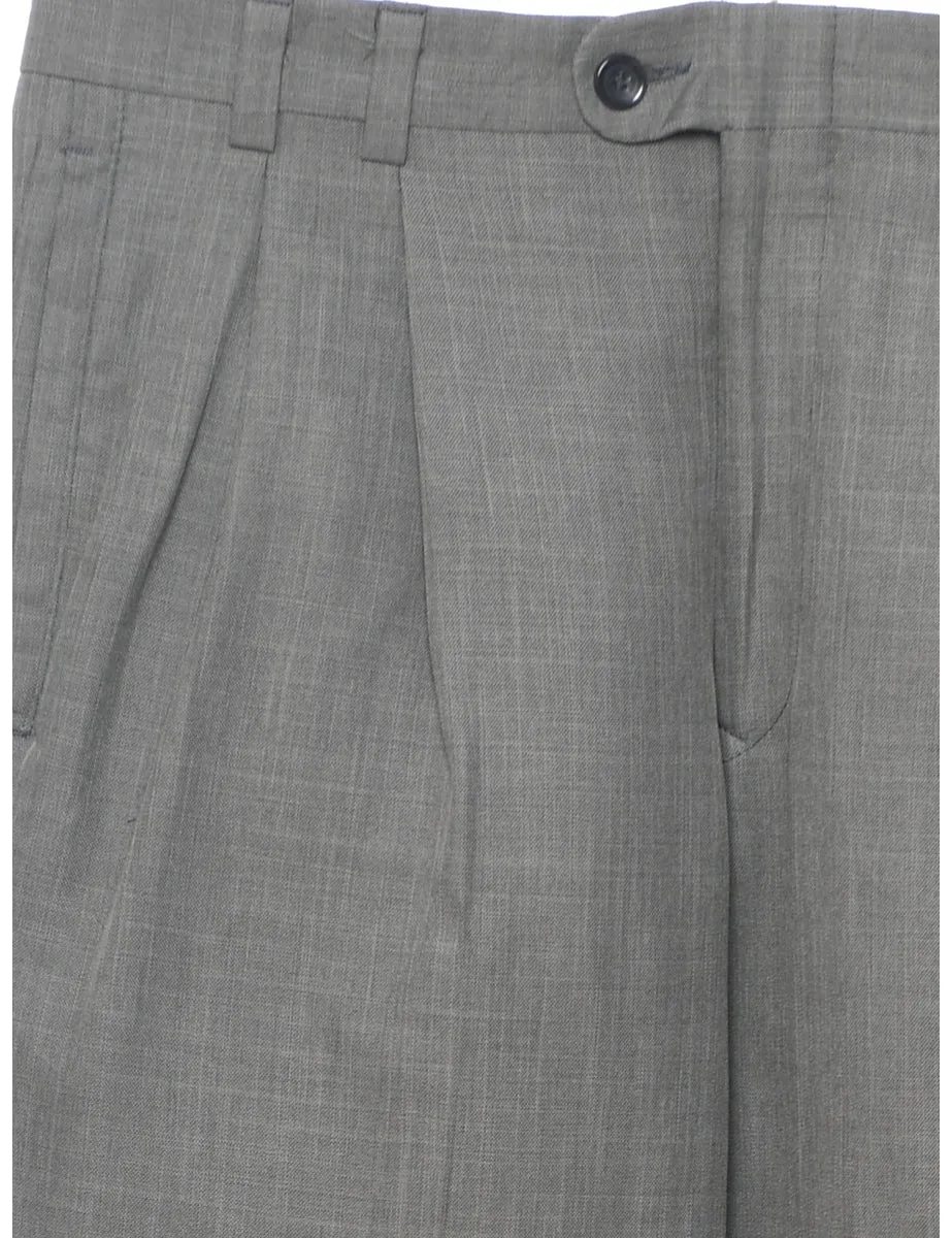 Grey Classic Trousers - W32 L30