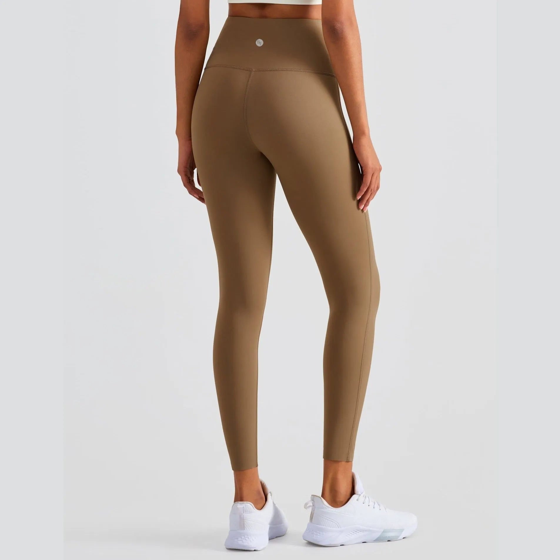 High-Rise Essential Leggings - Khaki