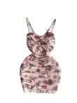 Hottie Pleated Floral Slip Dress