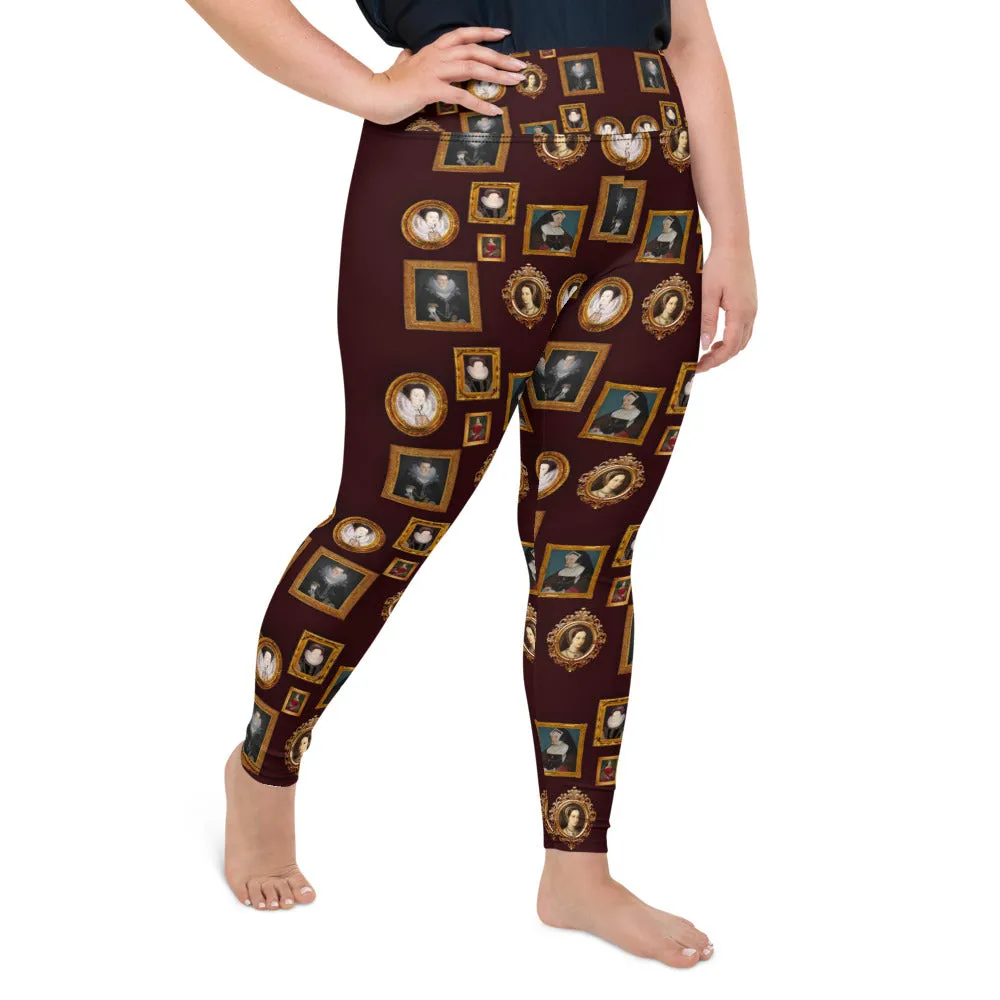 Kickass Tudor Women All-Over Print Plus Size Leggings