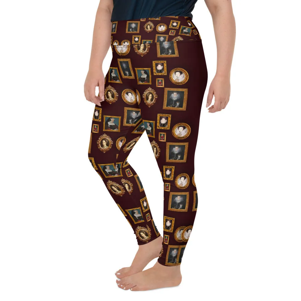 Kickass Tudor Women All-Over Print Plus Size Leggings