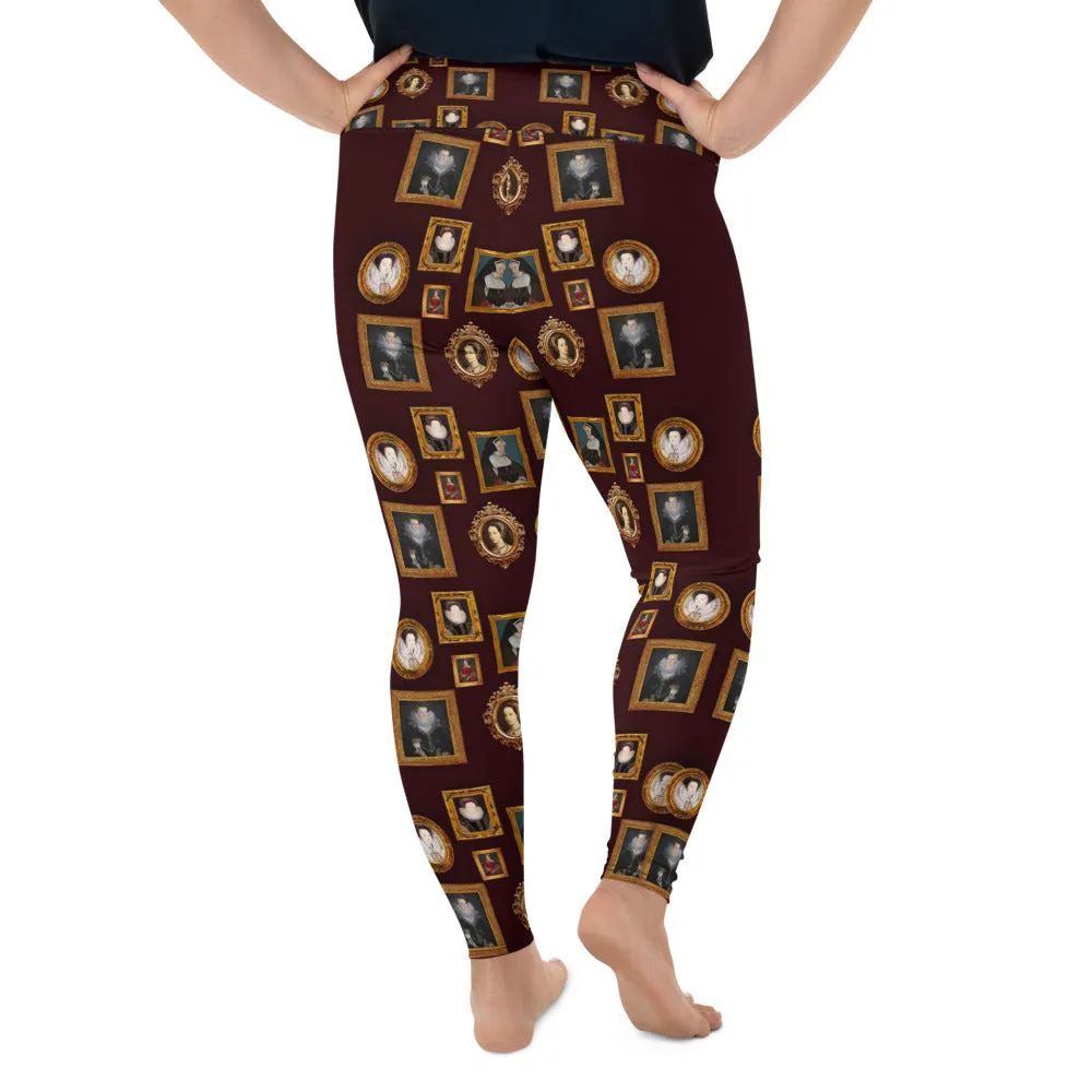Kickass Tudor Women All-Over Print Plus Size Leggings