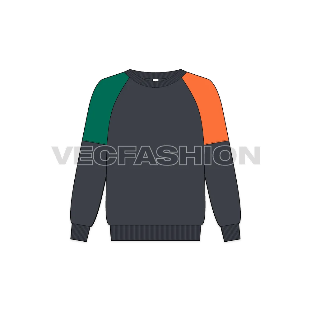 Kids Drop-shoulder Sweatshirt
