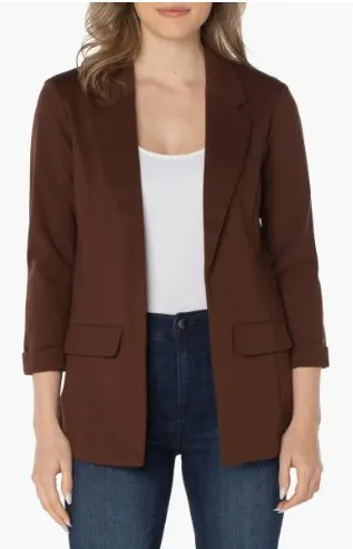 Liverpool Boyfriend Blazer with Princess Darts