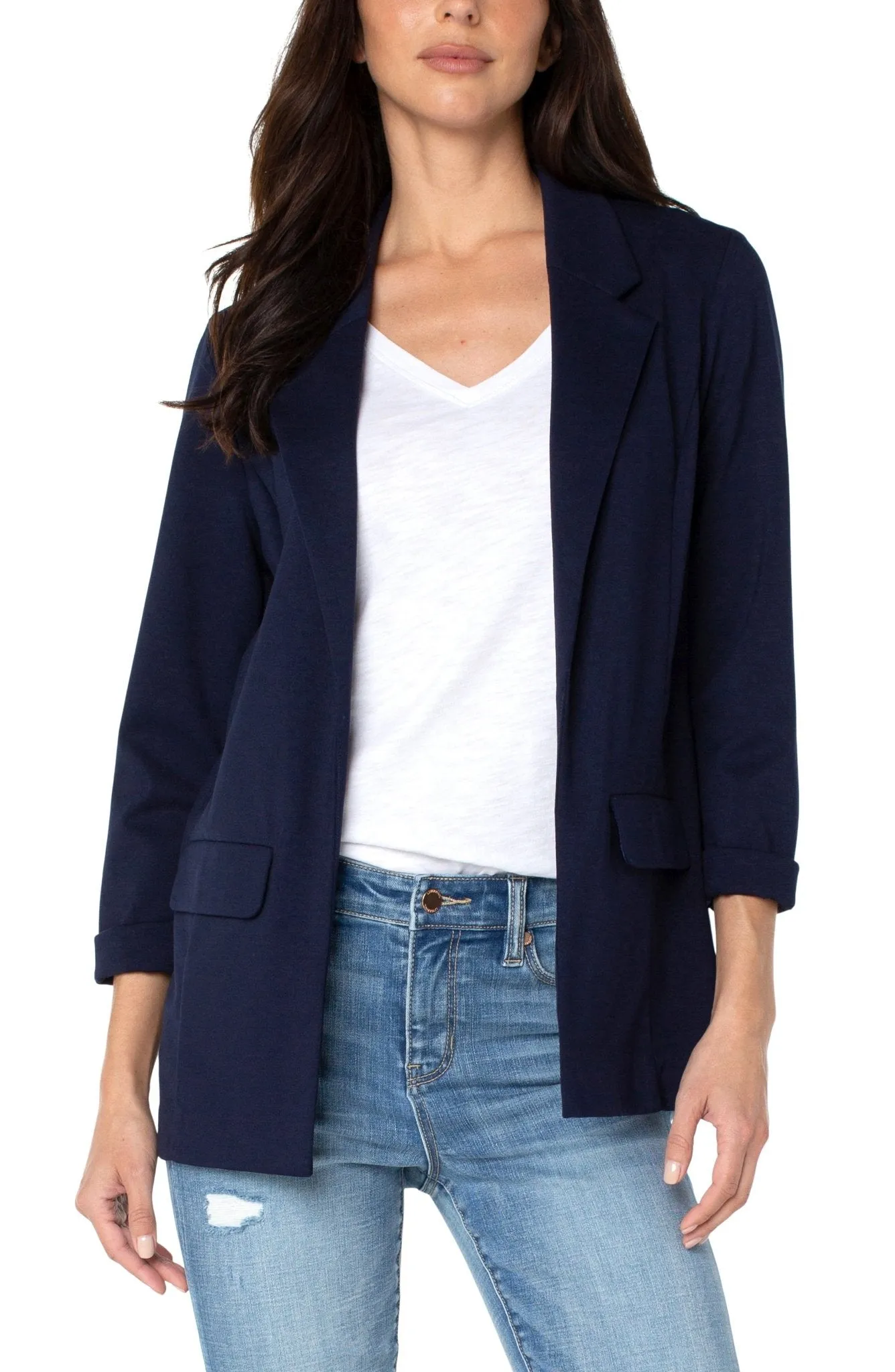 Liverpool Boyfriend Blazer with Princess Darts
