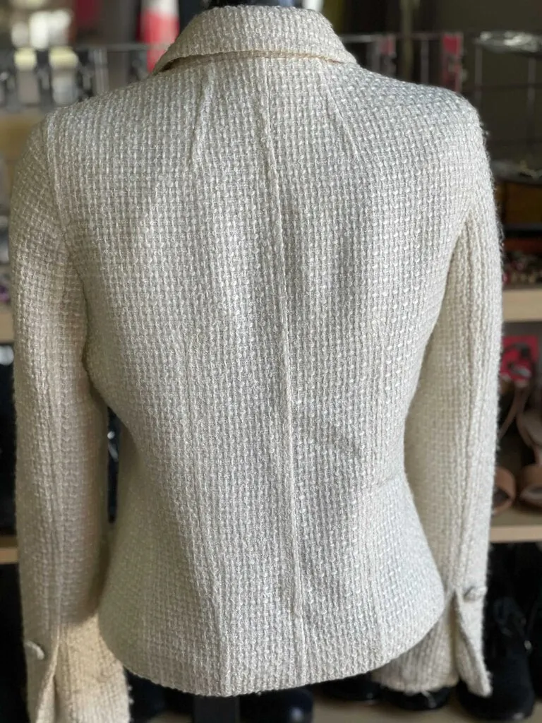 Mario Serrani Tweed Blazer 8