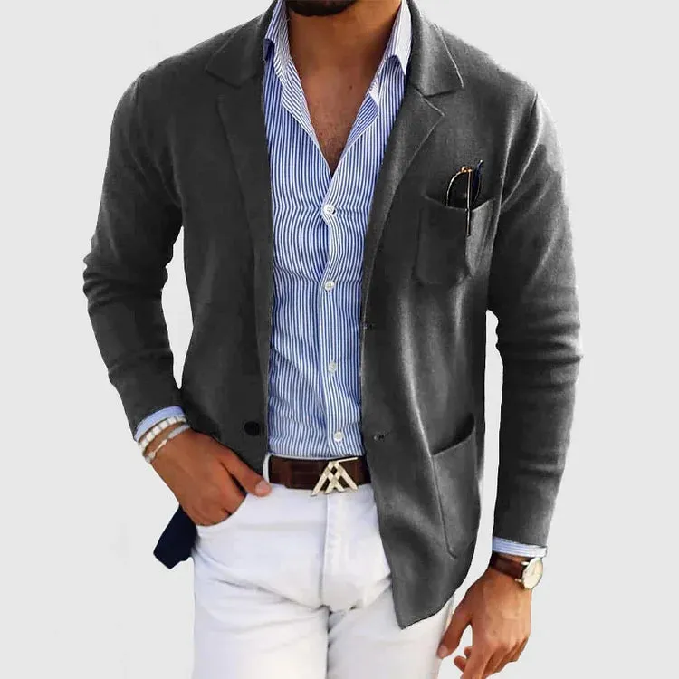 Men's Elegant Blazer by David | Versatile and Comfortable Suit Jacket for All Occasions