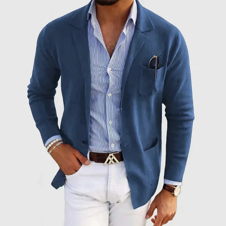 Men's Elegant Blazer by David | Versatile and Comfortable Suit Jacket for All Occasions