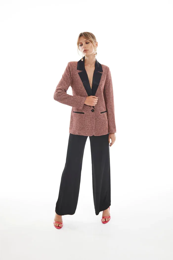 Metallic Copper Blazer