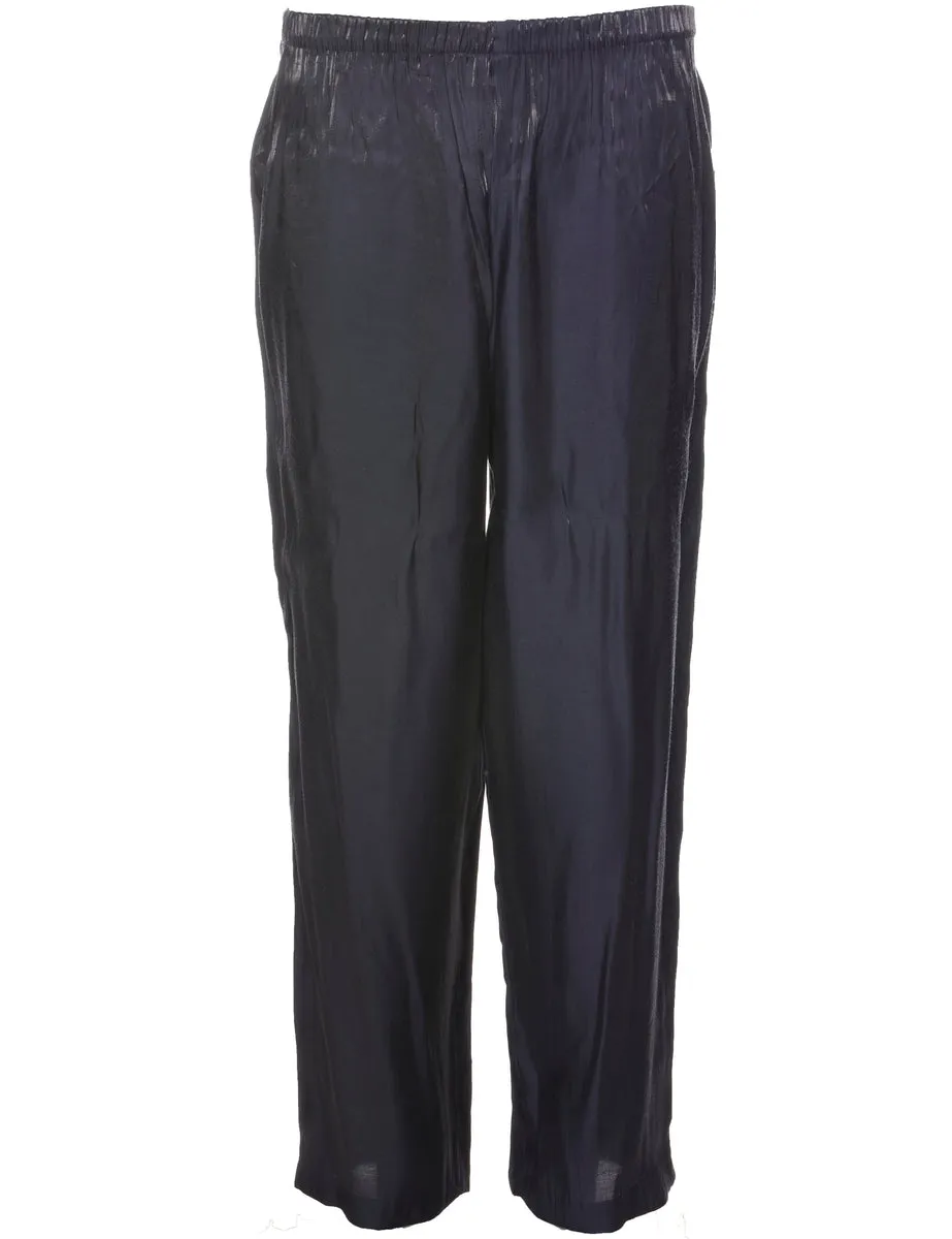 Navy Trousers - W26 L28