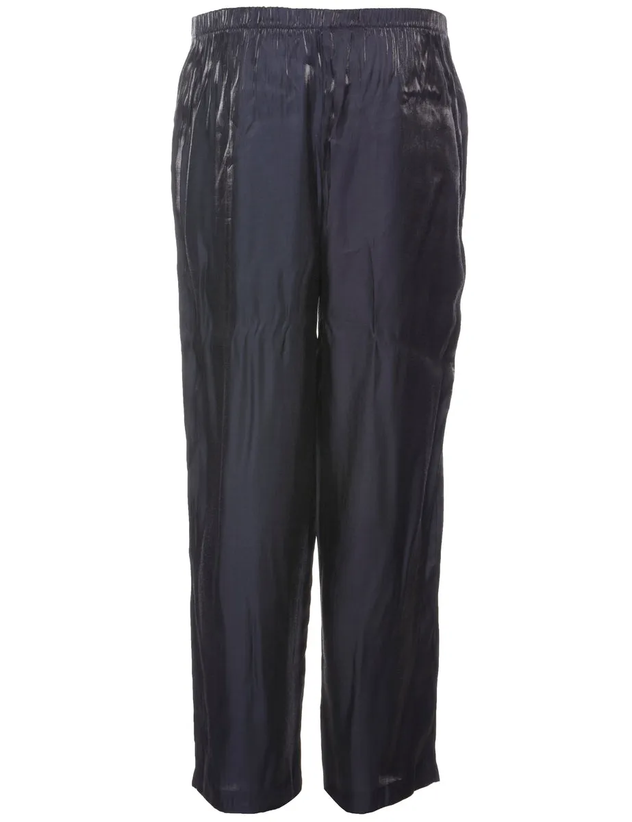 Navy Trousers - W26 L28